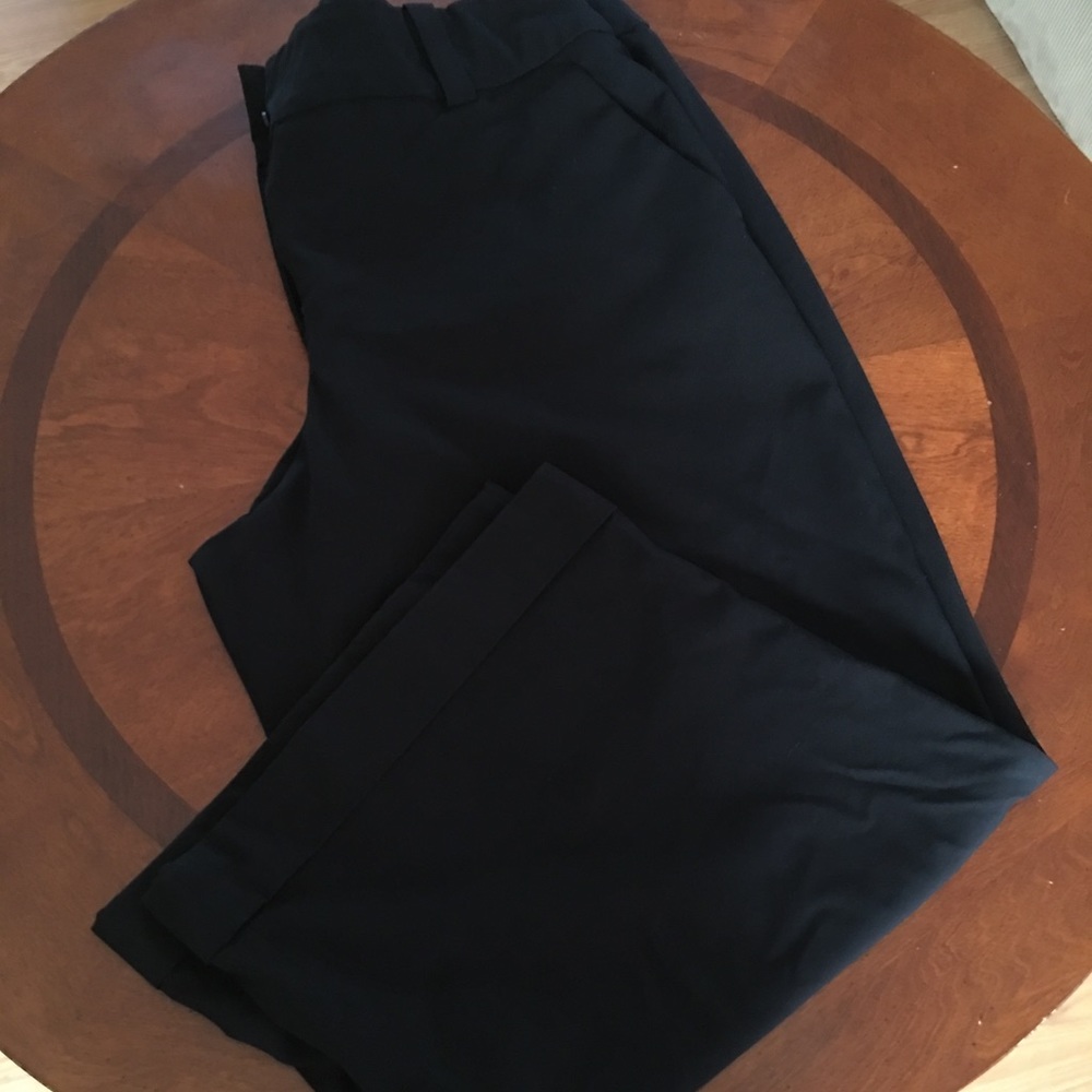 Black Lane Bryant Wide Leg Pant